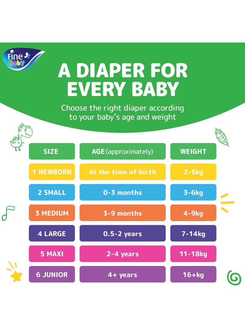 Fine Baby - Diapers Size 6  16+ kg Junior - Image 1
