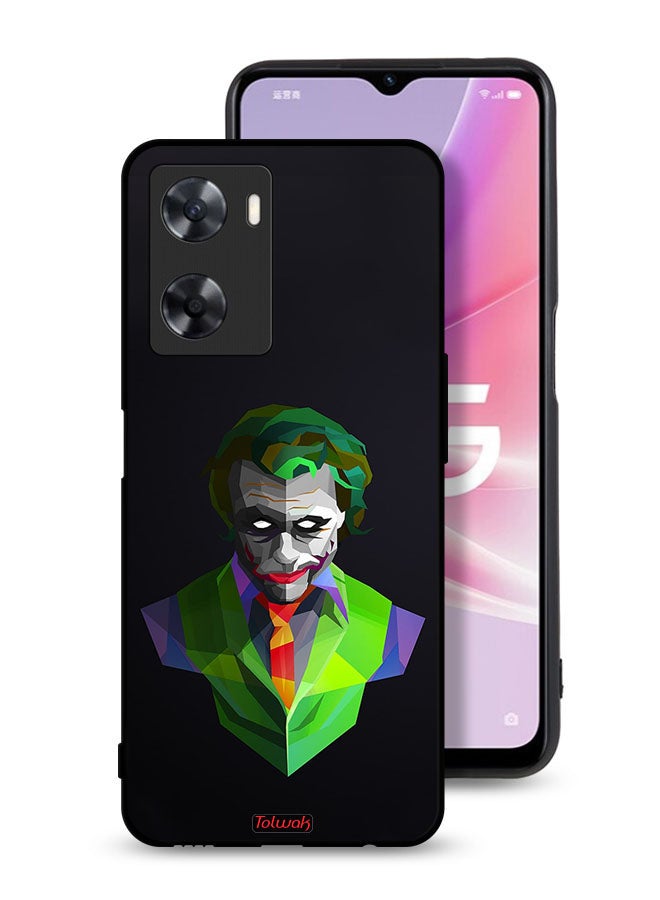 Tolwak Oppo A57s Protective Case Cover Joker Abstract Art - Image 1