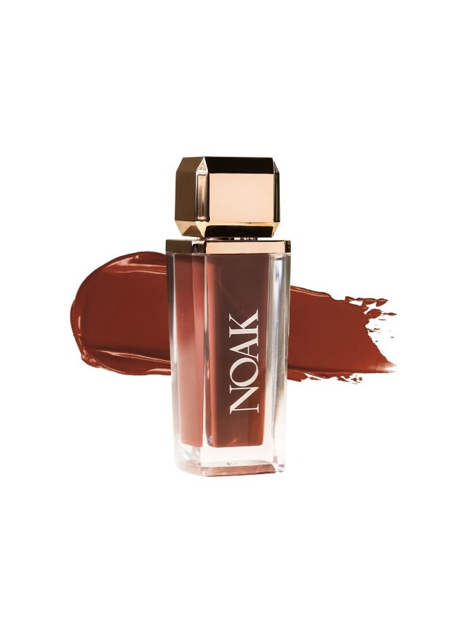 Noak Velvet Matte Liquid Lipstick for Women | Waterproof, Smudge-Proof & Transfer-Proof | Long-Lasting up to 8Hrs | Bold & Highly Pigmented | Cruelty-Free | 5ml (Mocha Muse) - Image 1