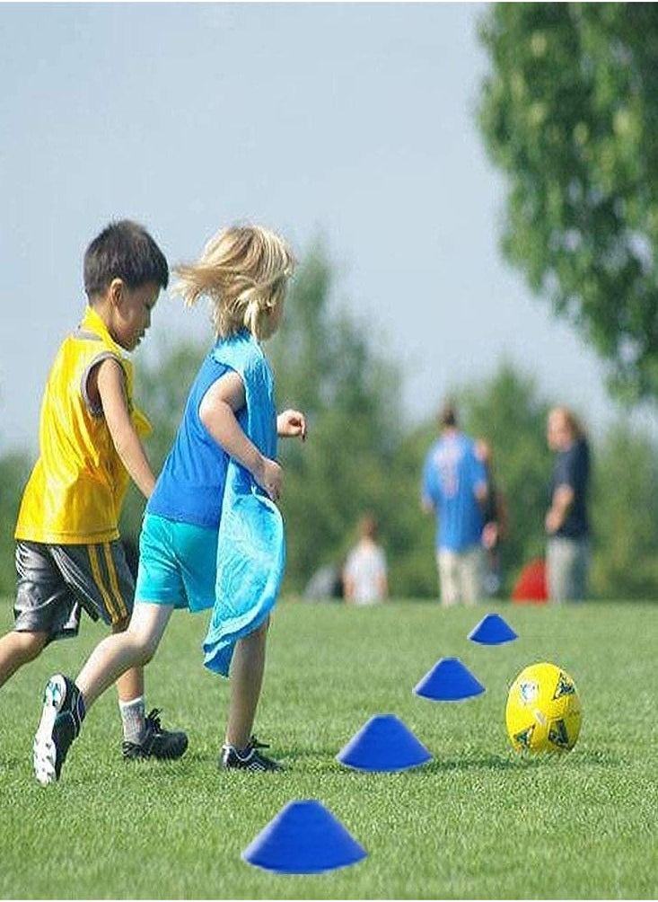 ULTIMAX - Agility Training Sports Cones, Soccer Cones with Holder for Soccer Training-50Pcs - Image 1
