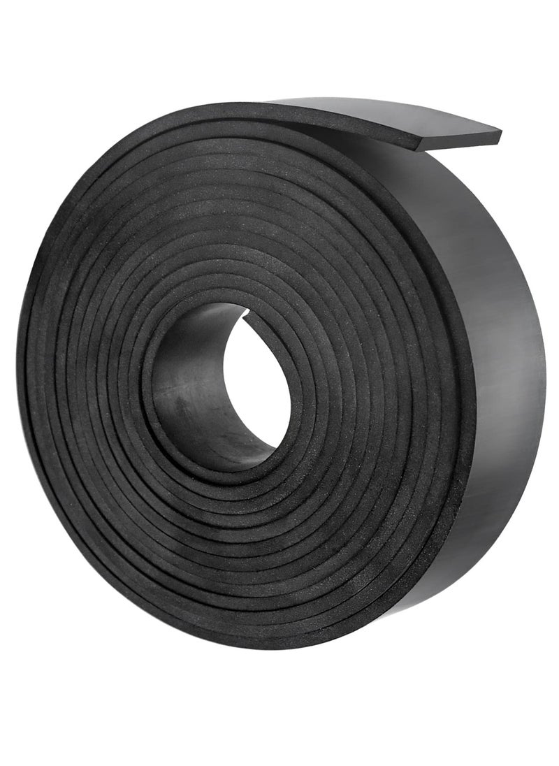 SYOSI - Rubber Sheet Neoprene Rubber Strips, Solid Rubber Rolls for DIY Gaskets, Crafts, Pads, Flooring Protection, Supports, Leveling, Anti-Vibration, Anti-Slip, Easy to Cut - Image 1