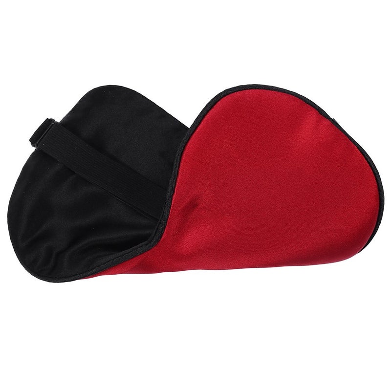 woobles Eye Cover, Natural Silk Sleeping Eye Mask Men Women Breathable Nap Sleep Shade Mask Eye Covering for Travel, Nap, Yoga(02) - Image 5