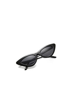 SUNGLASSES CATEYE FASHION BLACK UV400
