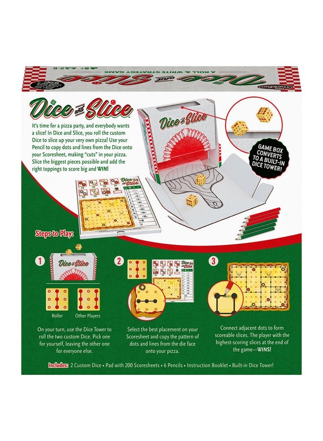 ThinkFun's Dice and Slice Pizza Party Dice Game - Deliciously Strategic Pizza Slicing Game - Image 5