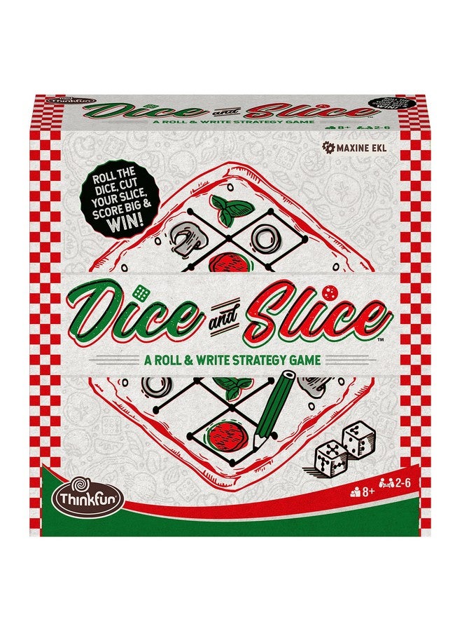 ThinkFun's Dice and Slice Pizza Party Dice Game - Deliciously Strategic Pizza Slicing Game - Image 4