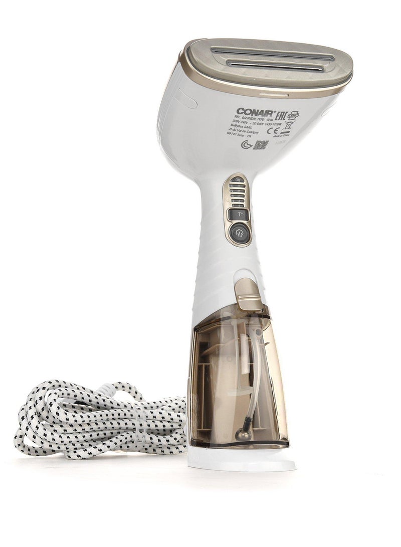 CONAIR Turbo Garment Steamer 1875W, 5 Steam Settings, Different Types of Fabric, White - Image 4