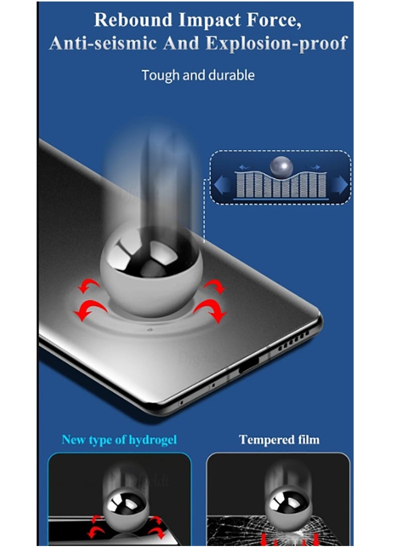 Generic 1 Pack Privacy Screen Protector for Infinix Note 40 Pro ,Support Fingerprint Unlock High hardness Tempered Glass Film,Anti-Scratch Case  - Image 5
