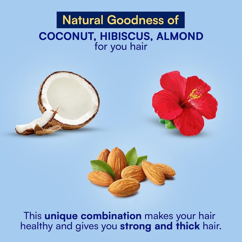 Parachute Sampoorna Coconut Hair Oil for Thick & Strong Hair - 300ml - Image 4