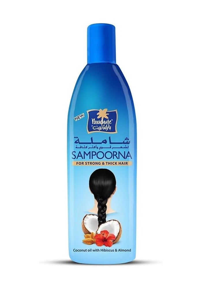 Parachute Sampoorna Coconut Hair Oil for Thick & Strong Hair - 300ml - Image 1