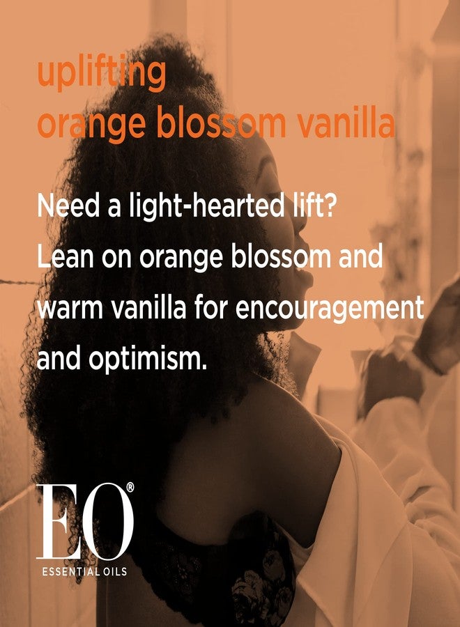 EO Liquid Hand Soap, 12 Ounce (Pack of 3), Orange Blossom and Vanilla, Organic Plant-Based Gentle Cleanser with Pure Essential Oils - Image 3