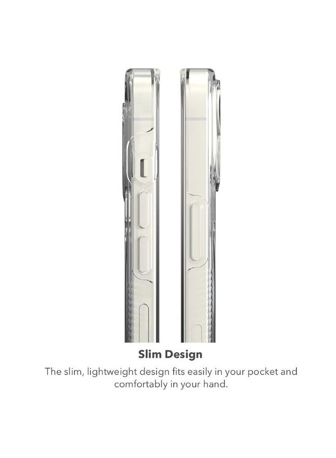 جيرفور جراب لهاتف أيفون 14 بلس  مع حماية متقدمة ضد الصدمات معتمدة من D3O بتصميم رفيع متين شفاف - Image 3