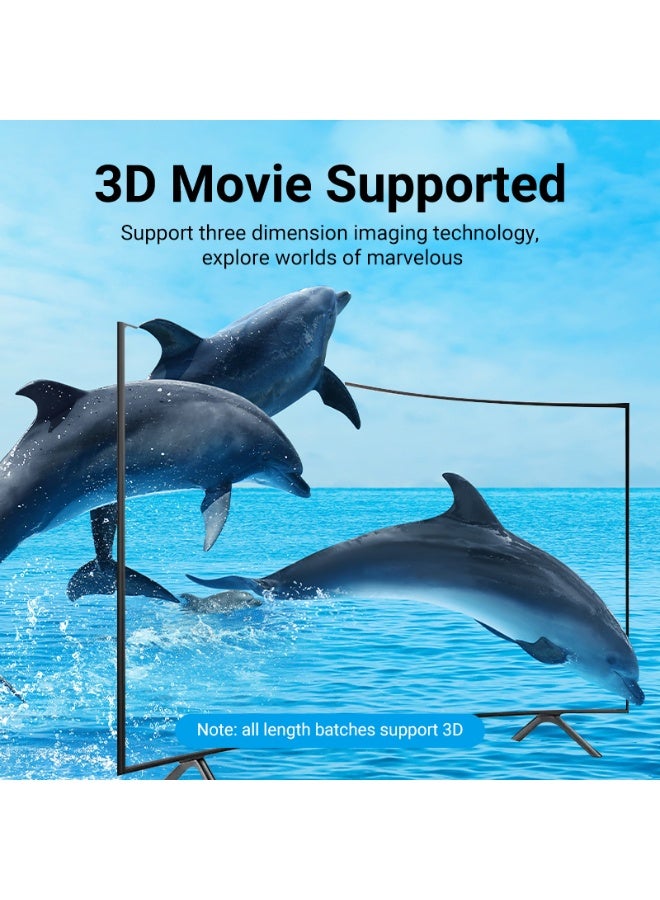 VENTION HDMI Cable 0.5M Black for Engineering Model - Image 4