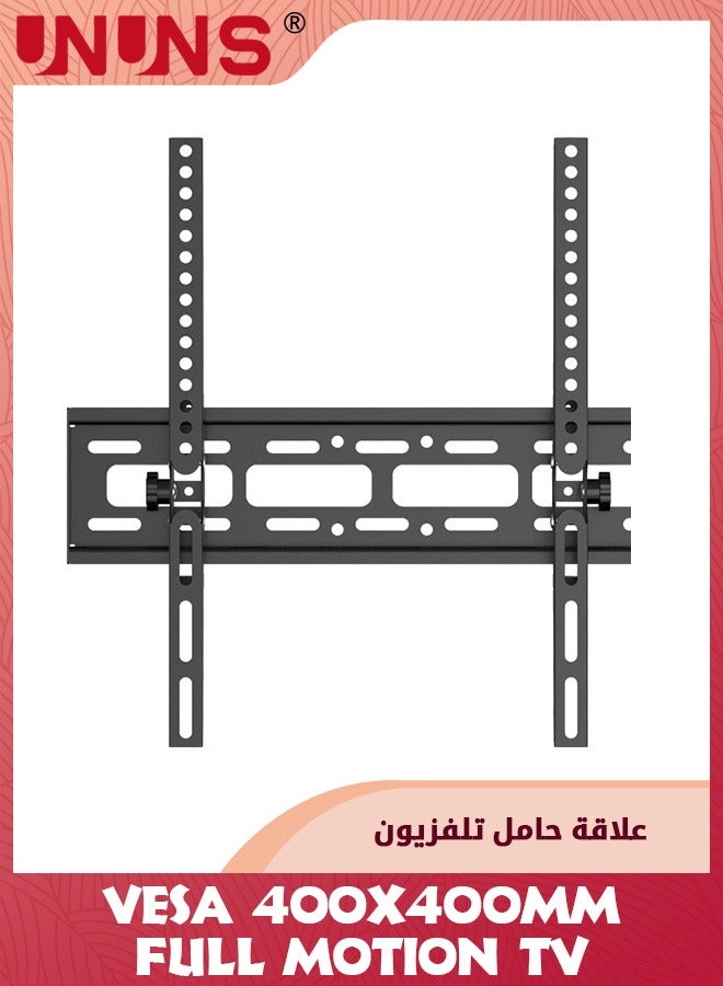 UNUNS Fixed TV Wall Mount For Most 26-60 Inch TVs, Universal TV Mount Low Profile With Quick Release Lock, Ultra Slim Wall Mount TV Bracket, Max VESA 400x400mm, Holds Up To 30KG - Image 1