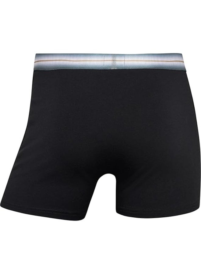 CR7 Men's Cotton Trunks – 3-Pack Comfortable Stretch Boxer Briefs by Cristiano Ronaldo – Soft Breathable Underwear Basics - Image 3