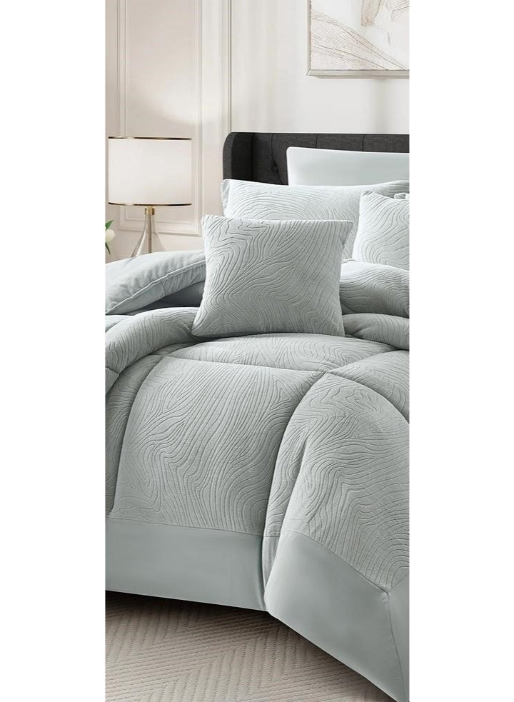 Silk Luxurious winter  bedspread, embroidered with soft velvet and fur to keep you warm - Image 3