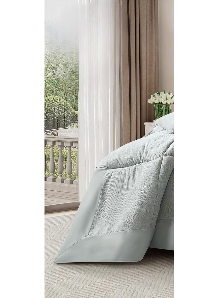 Silk Luxurious winter  bedspread, embroidered with soft velvet and fur to keep you warm - Image 2