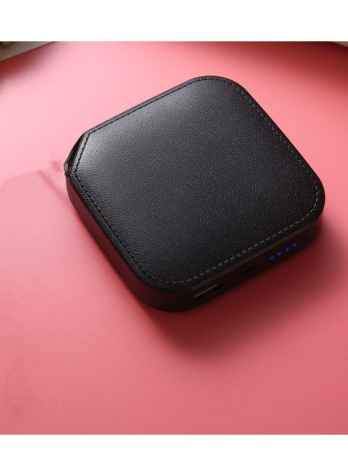 بنك طاقة صغير بسعة 20000 مللي أمبير في الساعة، بنك طاقة محمول صغير الحجم ومبتكر ورفيع للغاية (أسود) - Image 5