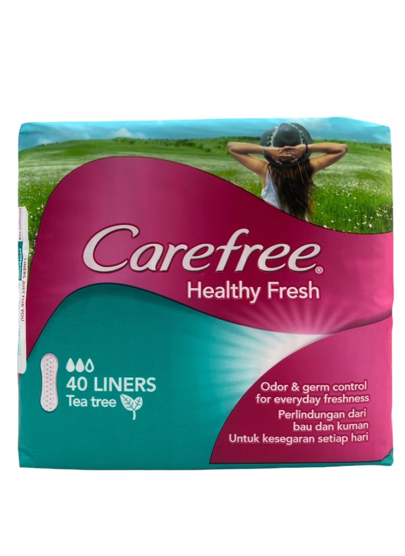 Carefree CAREFREE LINERS 40s HEALTY FRESH  - Image 1