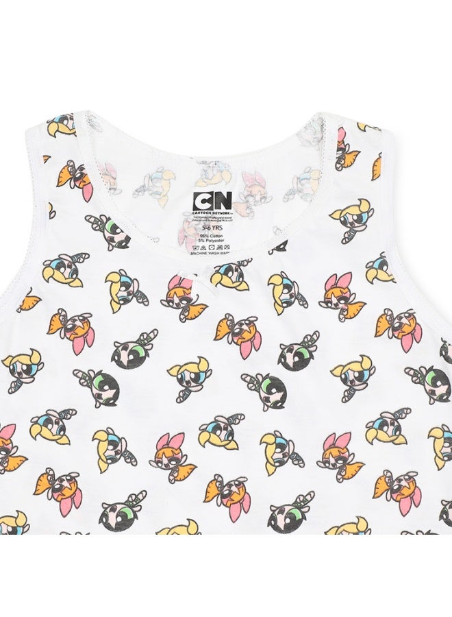 Power Puff Girls VEST GIRLS PPF 3PCS PACK 2-8 YRS JK - Image 4