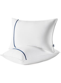Bedsure Bedsure King Pillows 2 Pack - King Size Pillows Set of 2 Hotel Quality Fluffy Bed Pillows for Sleeping, Breathable Cover, Soft & Supportive Down Alternative Filling for Side, Back or Stomach Sleepers  - Image 1