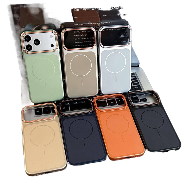 PC Protective Case for iPhone 13 with Strong Magnetic and Scratch Resistant plus Shockproof plus Drop Protection in Cyan - Veloris - Image 4