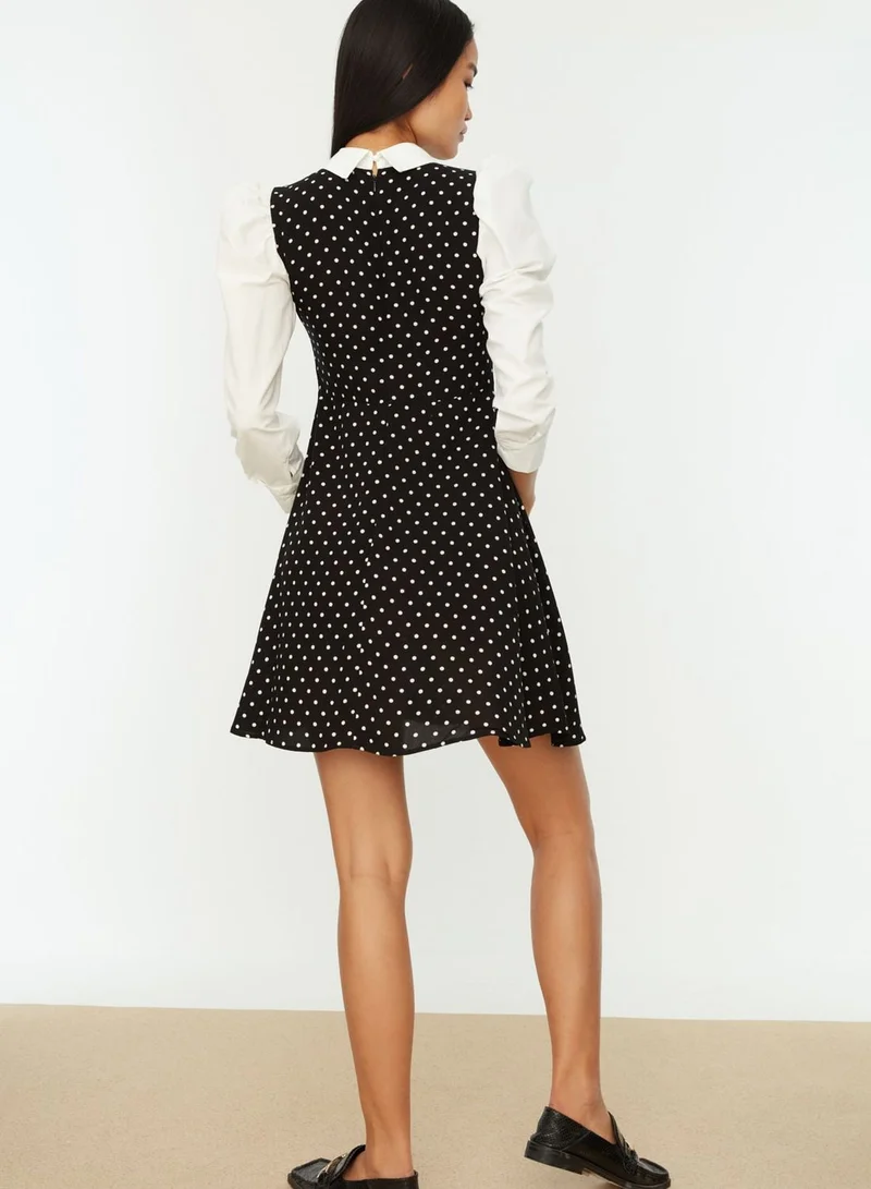 trendyol Polka Dot Mini Dress