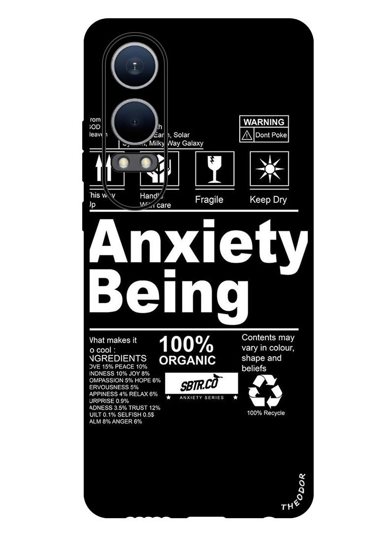 Theodor Protective Case Anti Scratch Shock Proof Bumper Cover For OnePlus Nord CE4 Lite Anxiety Being - Image 1