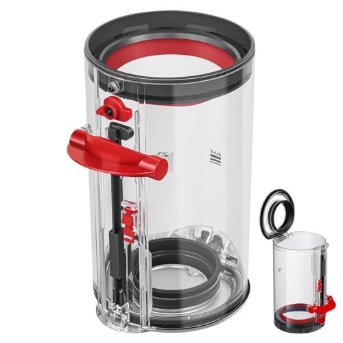 sonecesiya Canister Dust Bin Replacement Compatible With Dyson V11 V15 SV14 SV15 SV22 Vacuum Cleaners Bin Dust Bucket Container Attachments Part no 9700500196544301 NOT for Outsize Bin - Image 1