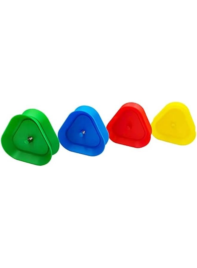 Playing Card Games Holder - 4Pack Little Hands Cards Tray for Kids, Seniors,Hands Free Cards Holders for Cards Game,  Parties, Family Card Game Nights - Image 2