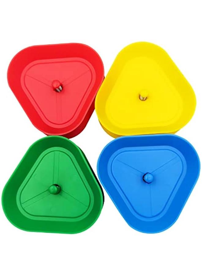 Playing Card Games Holder - 4Pack Little Hands Cards Tray for Kids, Seniors,Hands Free Cards Holders for Cards Game,  Parties, Family Card Game Nights - Image 5
