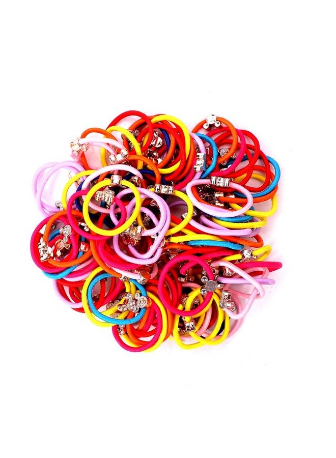 Shivarth All Occasion Multi Color Hair Rubber Band For Women And Girls In Hair Accessory (150 Pc) - Image 4