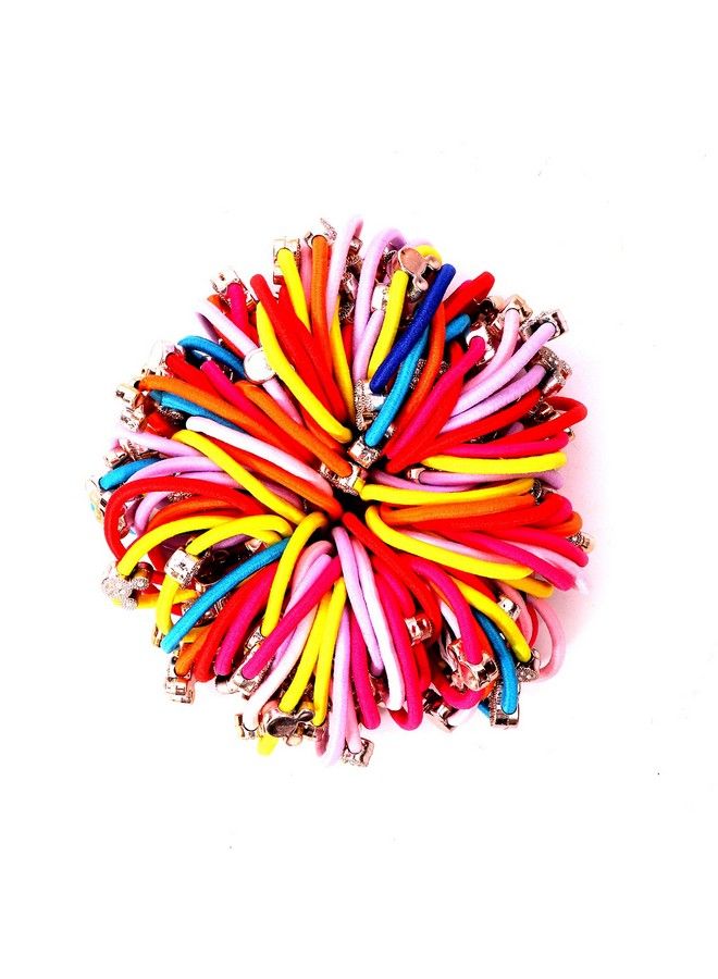 Shivarth All Occasion Multi Color Hair Rubber Band For Women And Girls In Hair Accessory (150 Pc) - Image 1