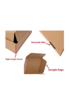 Corrugated Cardboard Carton Shipping Boxes, 25×20×9cm Mail Small Parcel Postal Boxes, Brown Packaging Mailing Boxes for Business, Posting, Storing or Gift - pzsku/Z977C1AE921A8113DFE4CZ/45/_/1728450045/c9ad0490-7859-4c34-94db-a5c930e5ee9b