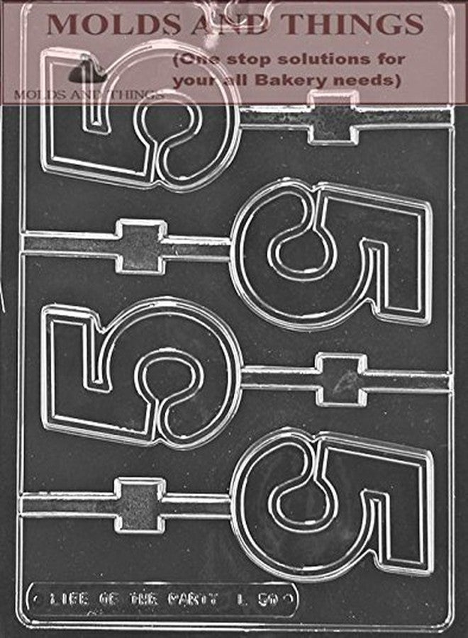 MOLDS AND THINGS قالب حلوى شوكولاتة لعيد الميلاد الخامس، قالب حلوى شوكولاتة رقم 5 مع تعليمات التشكيل © - Image 5