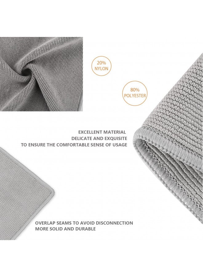 MHW-3BOMBER Barista Towels for Espresso 4Pack, 11" Microfiber Barista Cloth Espresso Cleaning Towel for Coffee Bar - Coffee Cleaning Accessories fit Espresso Machine|Steam Wand|Countertop CT5322 - Image 1