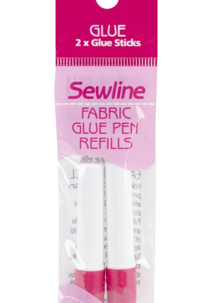 Sewline Water-Soluble Fabric Glue Pen Refills - 2 Count - Image 1