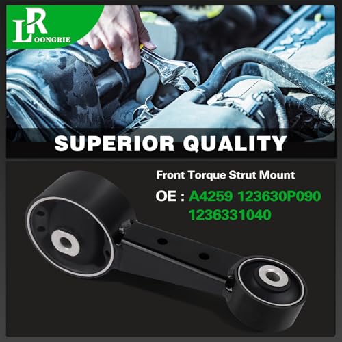 loongrie Engine Torque Strut Mount Replacement Compatible with 2007-2017 Camry & 2008-2012 Avalon & 2008-2013 Highlander & 2007-2009 Lexus RX350 3.5L V6 Engine,Replace OE A4259 EM-9538 123630P090 1PCS - Image 3