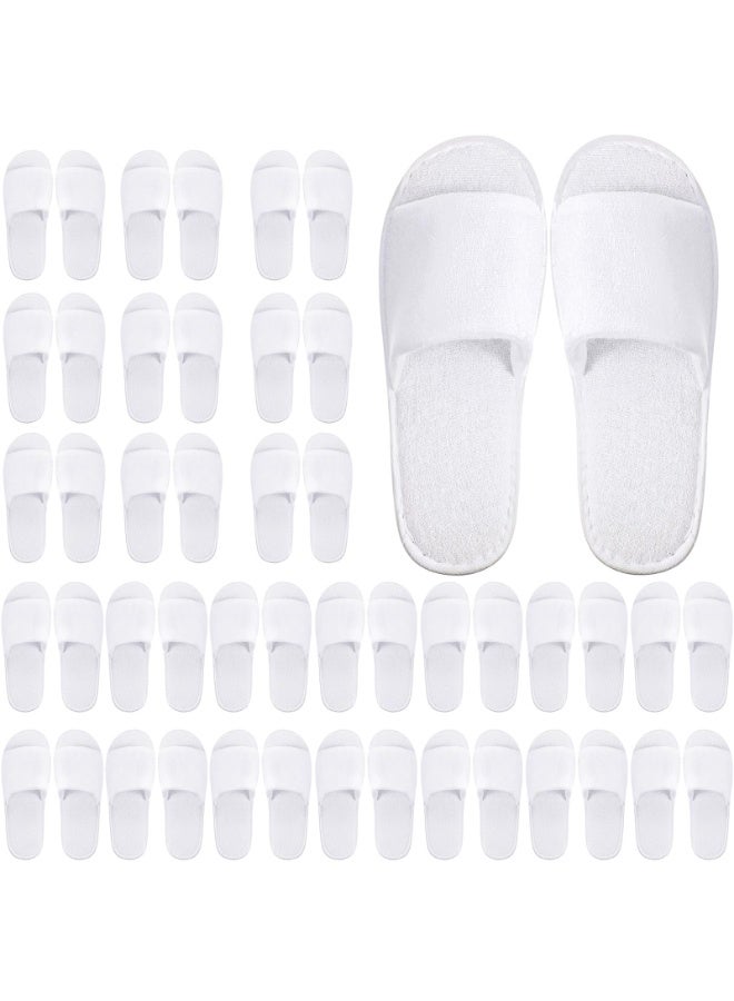 24 Pairs Spa Disposable Slippers Open Toe Non Slip Slippers for Women Men Guests Hotels Home Party Housewarming - Image 1