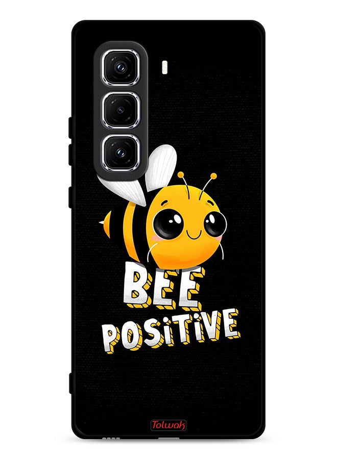 Tolwak Infinix Hot 50 Pro 4G Protective Case Cover Bee Positive - Image 1