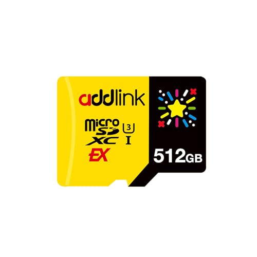 addlink 512GB Gaming microSD Express Card for Nintendo-Switch 2, Speed Up to R/W 880/750 MB/s MicroSDXC Express Memory, ROG Ally, Steam Deck, Camera UHS-I, C10, U3, V30, Full HD 4K - Image 1