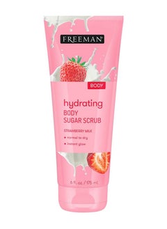 Freeman Hydrating Milk Body Sugar Scrub by Freeman for Women - 6 oz Scrub  - Image 1