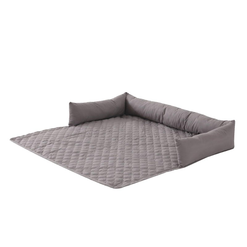 Light Grey XL Thick Soft Pet Bed Mattress Cushion Blanket Mat Furniture Protector - Image 2