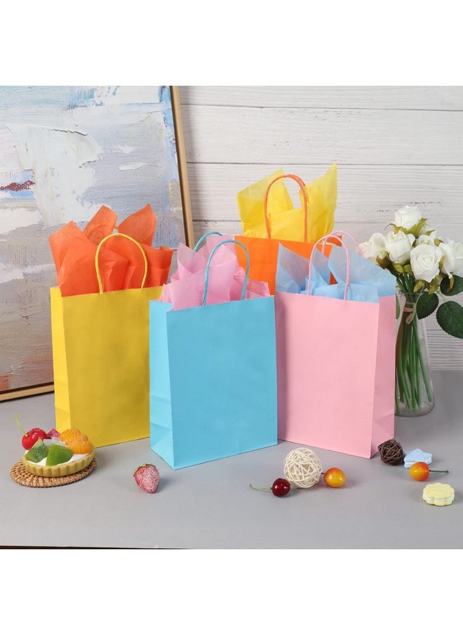 OUTUXED Outuxed 400 Sheets Tissue Paper Bulk for Gift Bags, 11.5in x 8in Rainbow Tissue Paper 40 Multicolor for Gift Wrapping and Decorative Art Crafts Festival Decorations DIY Flower Pom Pom  - Image 4
