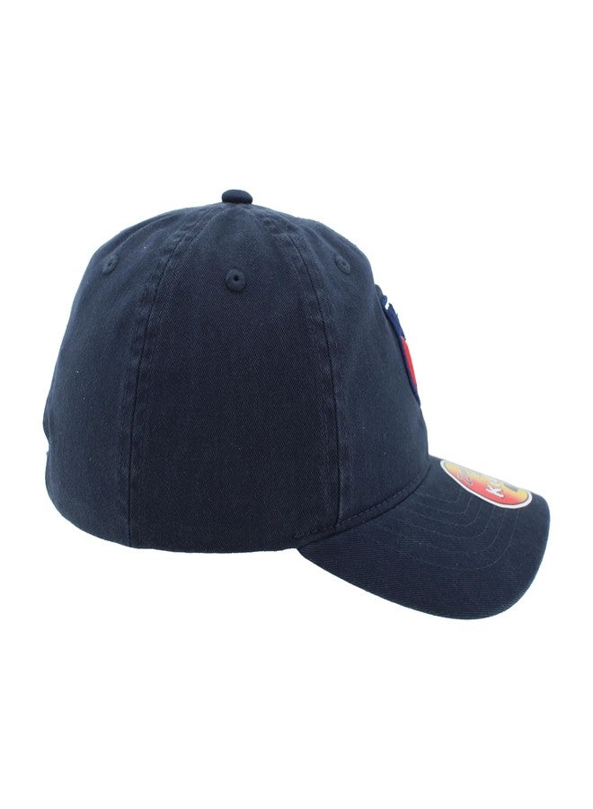ZHATS U.S. Soccer Officially Licensed USMNT Youth Adjustable Hat Crest, Navy - Image 4