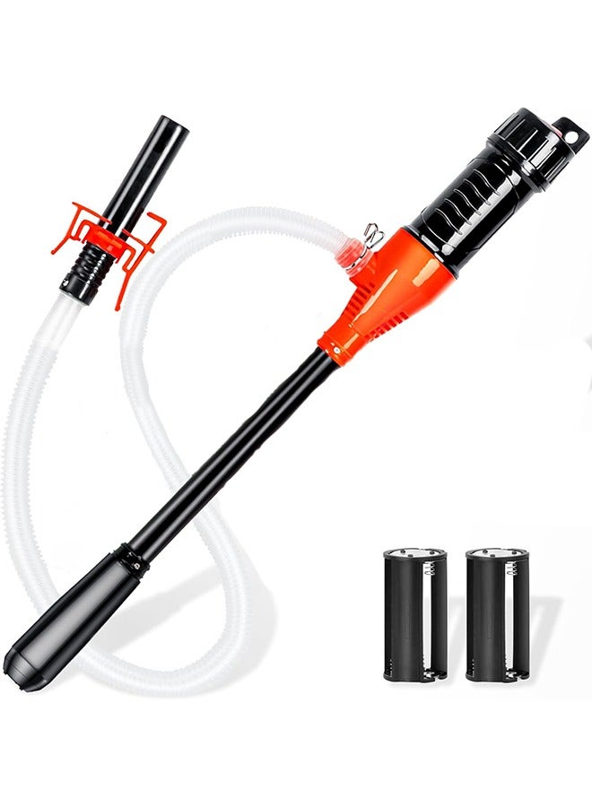 general Portable Transfer Pump Battery Operated Electric Siphon Pump for Gas, Fuel, Diesel, Water Transfer 2.6 GPM Flow Oil Extractor -Easy to Use Hand Fuel Pump, Multi-Use Siphon Fuel Transfer Pump - Image 1