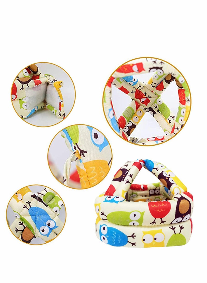 SYOSI Baby Safety Head Protector Helmet, Infant Toddler Upgrade Infant Breathable Safety Guard Cushion with Adjustable Straps Protection Cap Harnesses Hat for Learn to Walk Crawling and Sit - Image 4