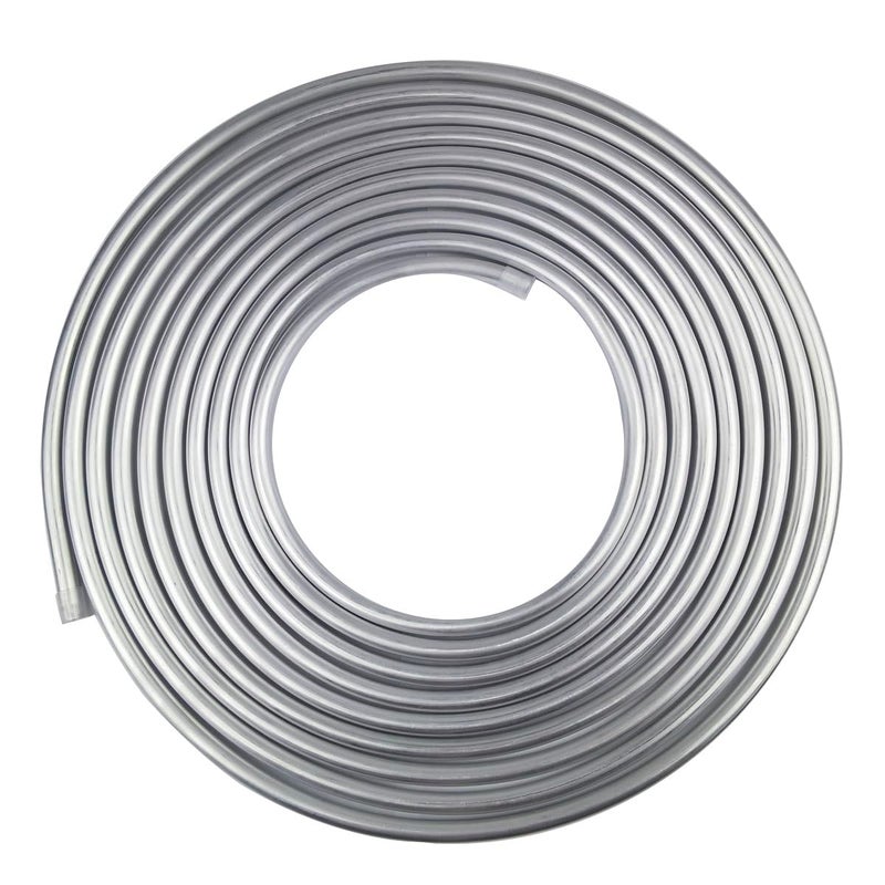 Shonee 38 Fuel Line 3003 Grade Aluminium Tubing for Brake Line Metal Coiled Gas Line Refrigeration OD38 Wall Thickness0035L50FT Silver - Image 2