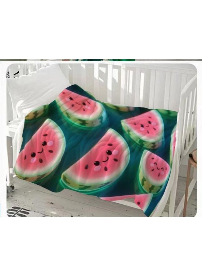 general Children's or student cartoon flannel thin blanket (warm and comfortable, suitable for sleep, games) 100cm*150cm - 997 - Image 3