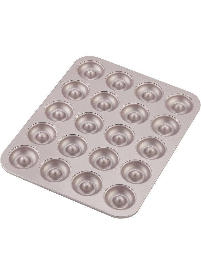 CHEFMADE Donut Mold Cake Pan, 20-Cavity Non-Stick Ring Doughnut Bakeware for Oven Baking - Image 1