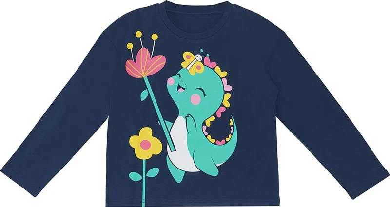 Denokids Sweet Dino Girl T-Shirt Pants Set
